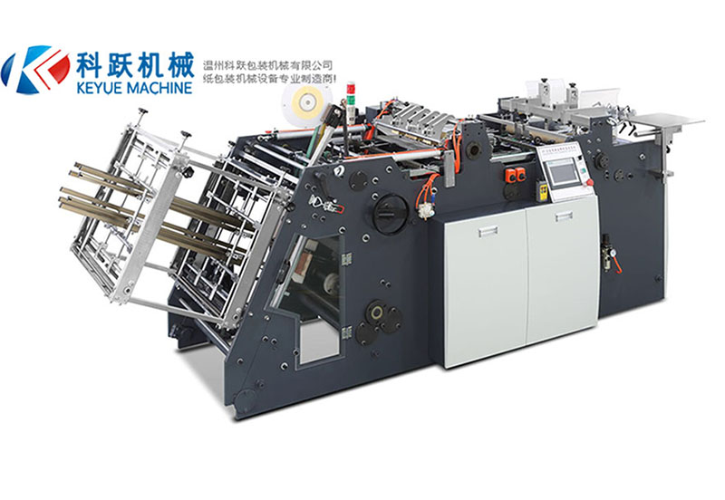 Full automatic stereo paper box forming machine